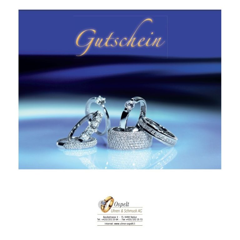 Gutschein für Ohrlochstechen - hierbeimir