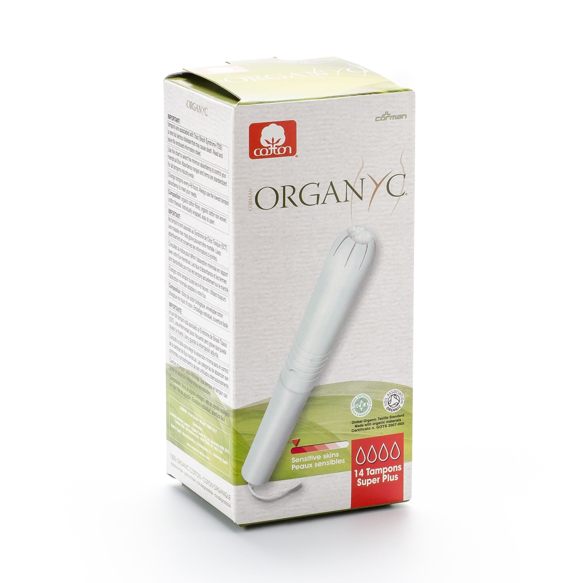 Organyc Tampons mit Applikator hierbeimir