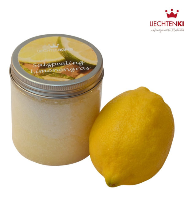 Salzpeeling Limonengras