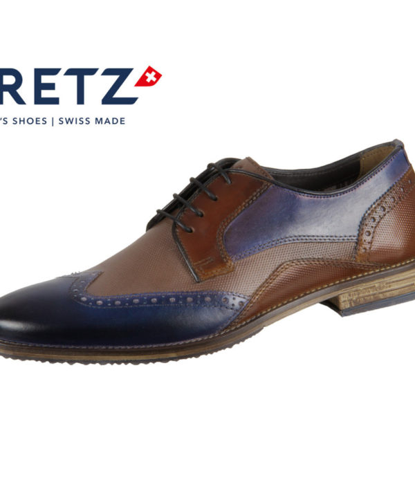 Fretz Men Grenoble 7445.7232-42 navy blue mokka